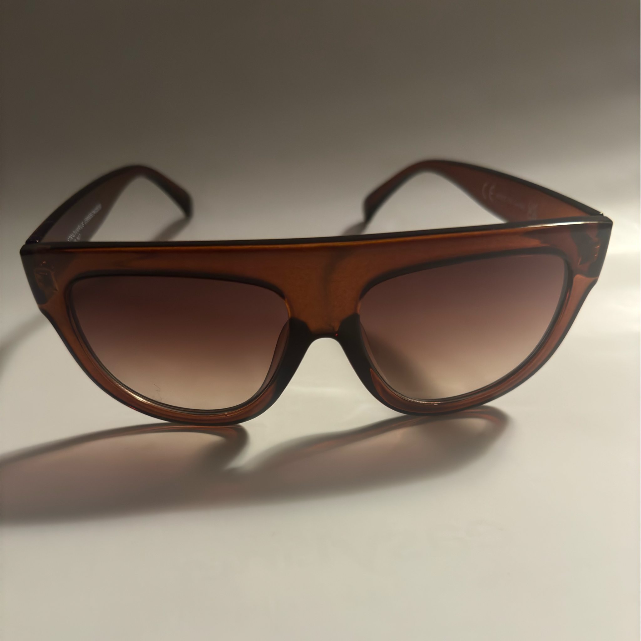 Dark Havana Flattop Sunglasses - SS24 NK