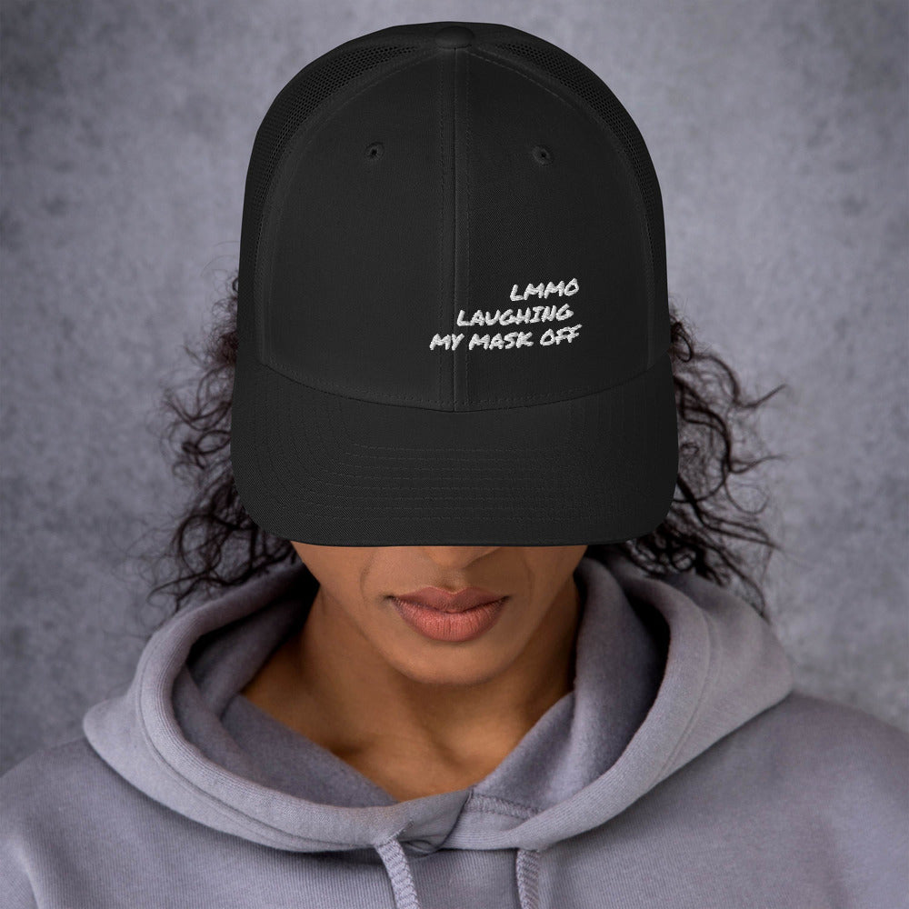 LMMO-laughing my mask off " -unisex baseball cap - LaLa Daily Shop