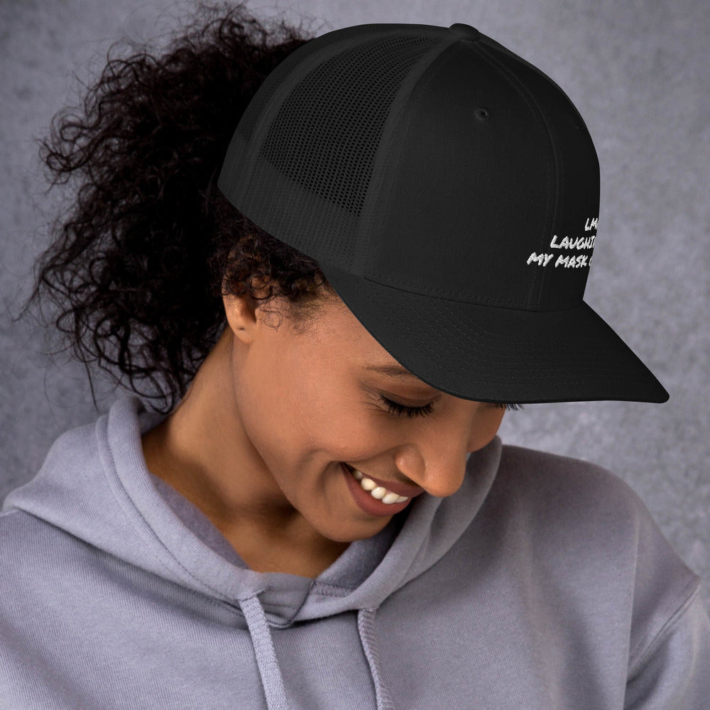 LMMO-laughing my mask off " -unisex baseball cap - LaLa Daily Shop