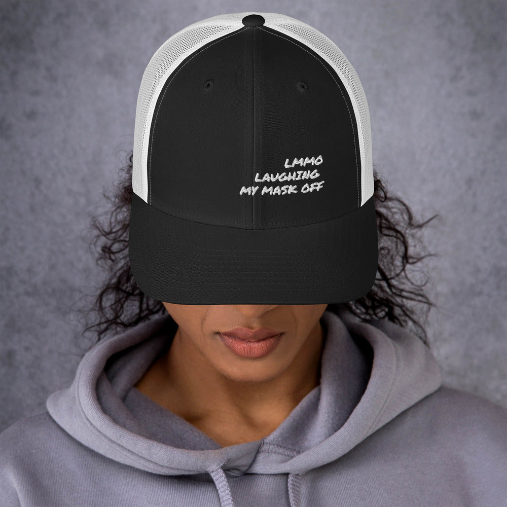 LMMO-laughing my mask off " -unisex baseball cap - LaLa Daily Shop